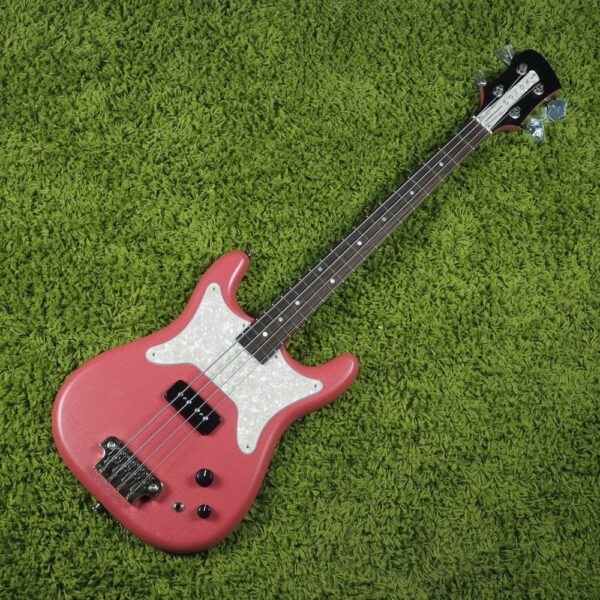 Serek Midwestern 30.5" Scale Bass - LZN-B90 Humbucker - "Fiesta Magenta"