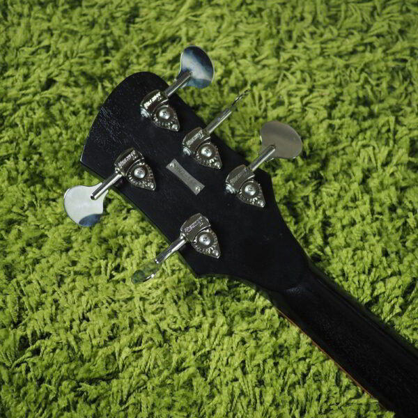 [LIGHTLY USED] Serek 32" 5-string Midwestern 2 Bass - Nordstrand Big Blades - Faded Black - Image 5