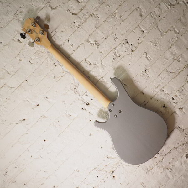 [SUPER CUSTOM] Serek Lincoln 32" Scale Bass - Serek B90s - Silver/Galaxy Glitter - Image 5