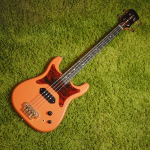 Capri Orange Midwestern B90 Short Scale Bass - Serek Basses