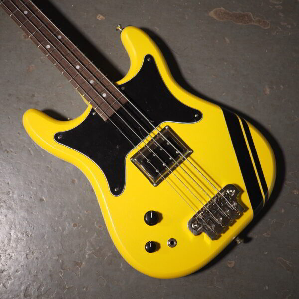 Serek Left-Handed Midwestern 30.5" Scale Bass - Guild BS-1 - TV Yellow - Image 2