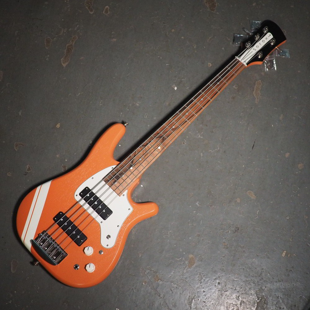 Serek 5-string Midwestern 2 Bass / 30.5" / Serek Singles / Capri Orange