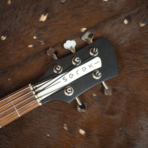[NEAR MINT] Serek 5-string Midwestern 2 Bass - Nordstrand Big Blades - Candy Apple Red - Image 3