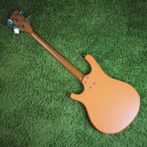 Serek Lincoln / 32" Scale / Novak BS-DS / Mahogany & Roasted Maple - Image 4