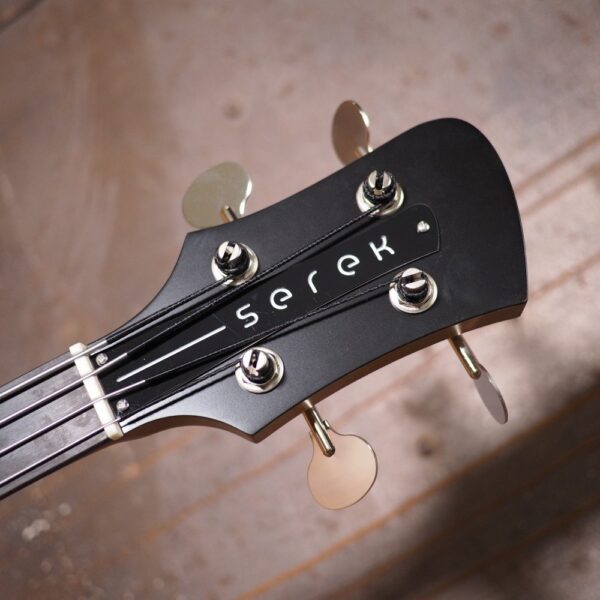 Serek 32" Scale Fretless Midwestern 2 Bass / LZN-B90 / Firemist Gold Metallic