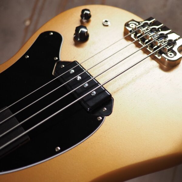 Serek 32" Scale Fretless Midwestern 2 Bass / LZN-B90 / Firemist Gold Metallic