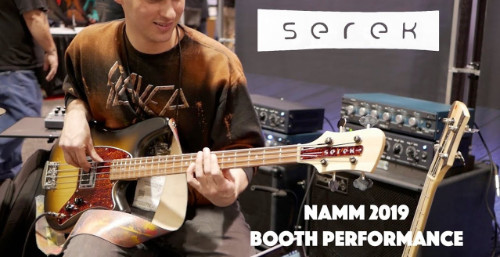 Serek Basses - NAMM 2019 Performance with Brad Miller, JD Beck, Chris Fishman, Nick Hetko
